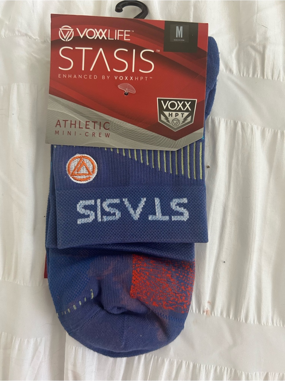 Voxx Stasis Athletic Mini-Crew Socks - Blue